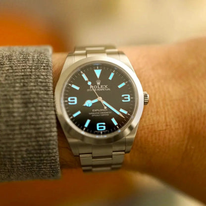 Explorer I MKII Stainless Steel Black Arabic Index 39mm 214270-0003 Unworn