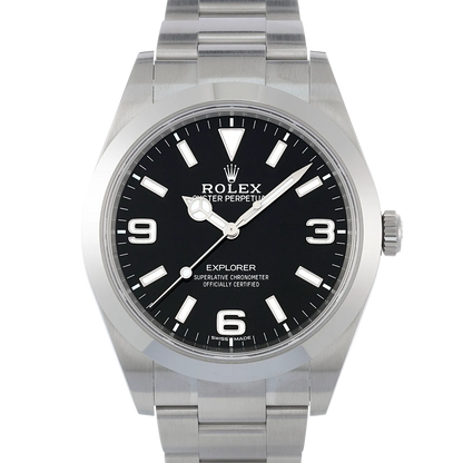 Explorer I MKII Stainless Steel Black Arabic Index 39mm 214270-0003 Unworn