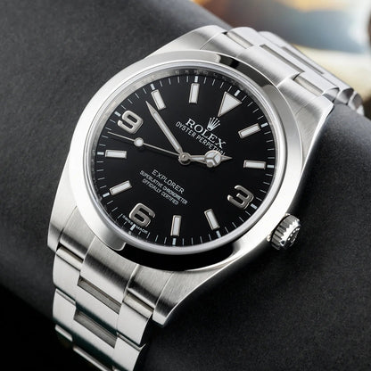 Explorer I MKII Stainless Steel Black Arabic Index 39mm 214270-0003 Unworn