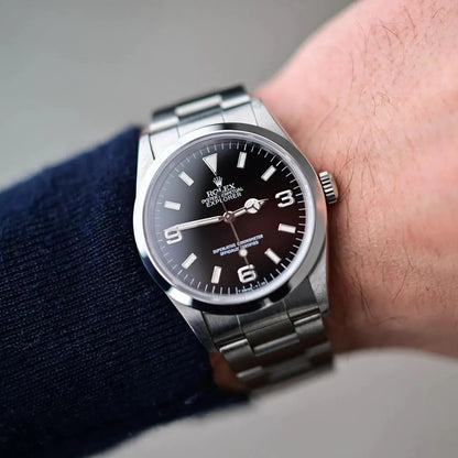 Explorer I MKII Stainless Steel Black Arabic Index 39mm 214270-0003 Unworn