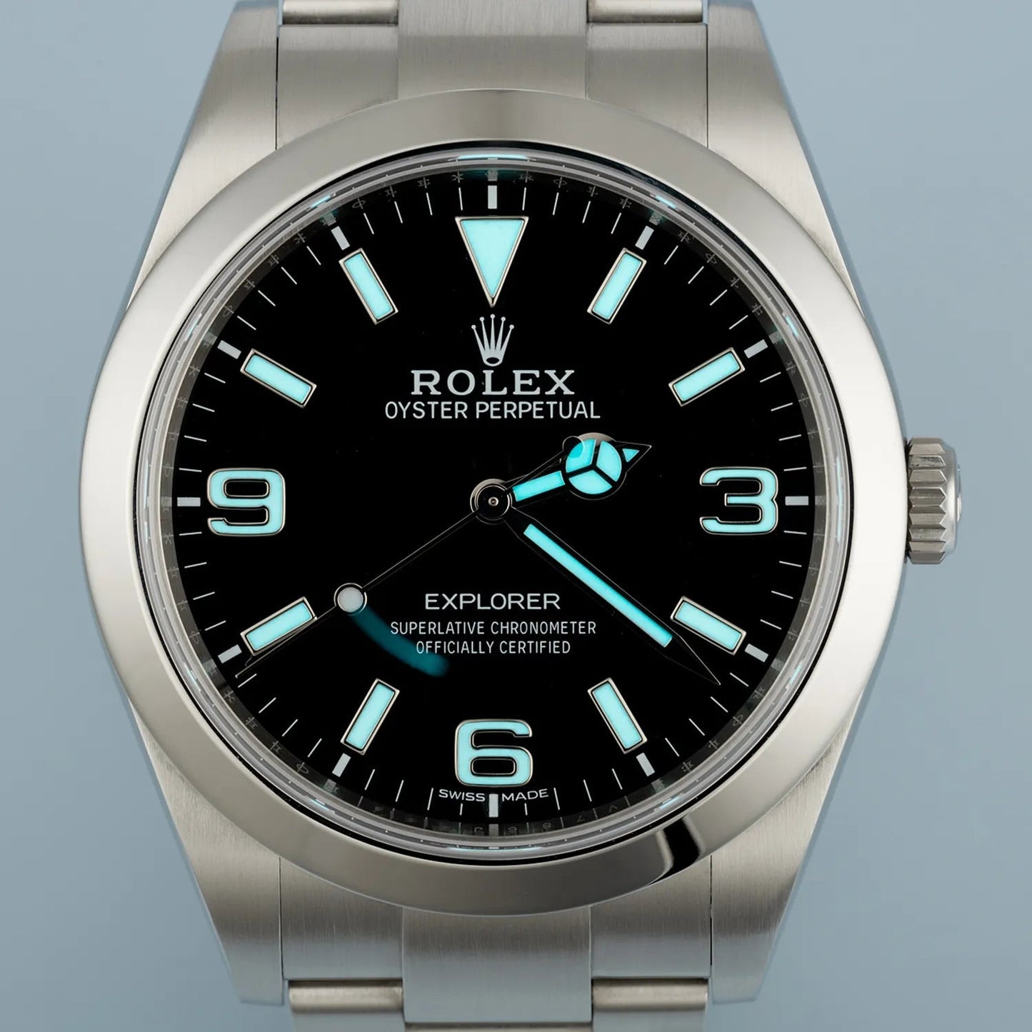 Explorer I MKII Stainless Steel Black Arabic Index 39mm 214270-0003 Unworn